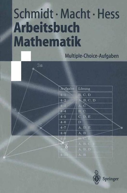 Arbeitsbuch Mathematik