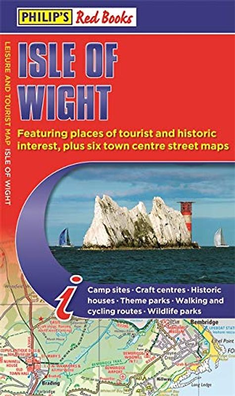 Philip's Red Books Isle of Wight: Leisure and Tourist Map