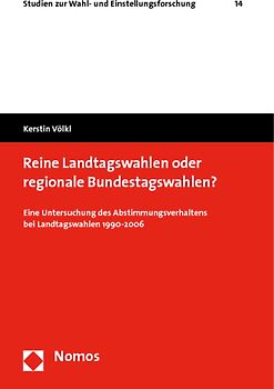 Reine Landtagswahlen oder regionale Bundestagswahlen?