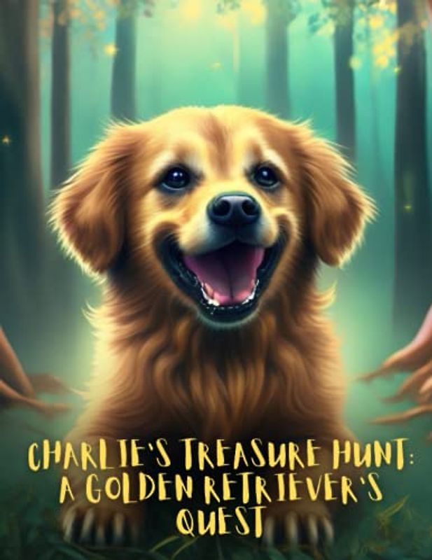 Charlie's Treasure Hunt - A Golden Retriever's Quest: Short Story for kids about Golden Retriever, Perseverance & Self-Confidence I A Motivational Book For kids I for kids age 4-8
