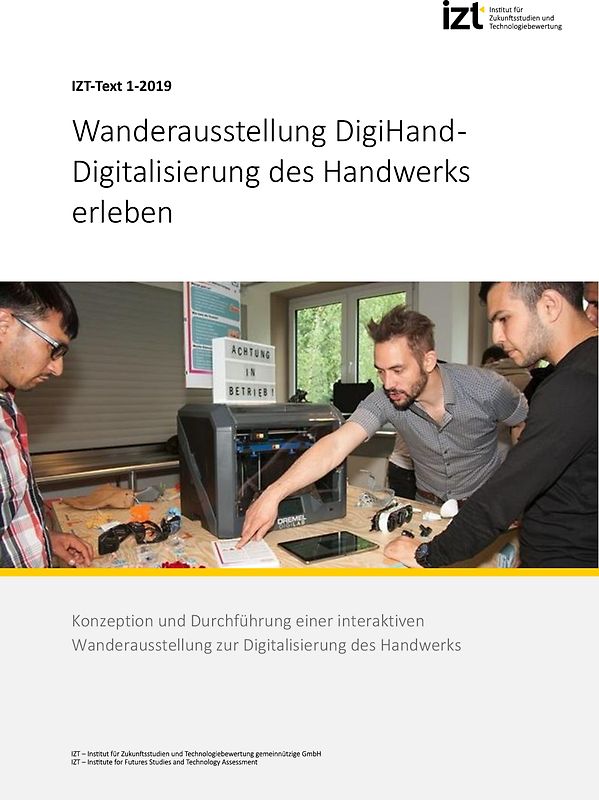 Wanderausstellung DigiHand - Digitalisierung des Handwerks erleben