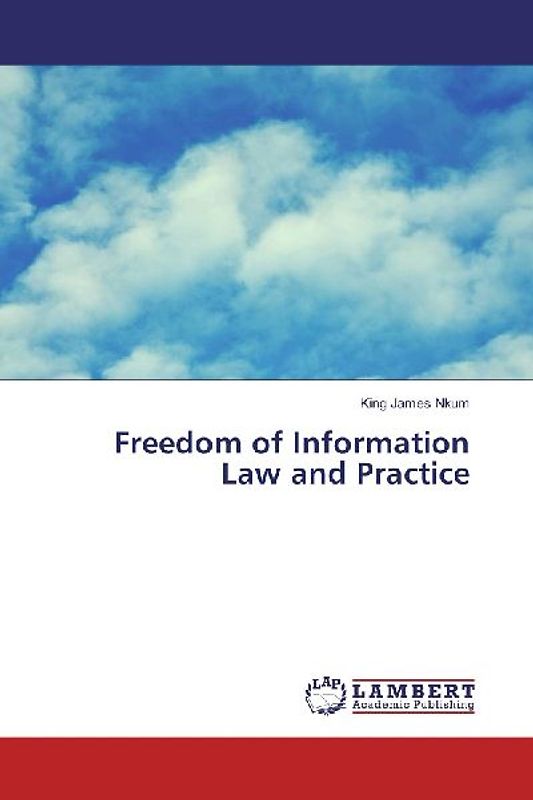 Freedom of Information Law and Practice