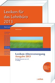 Buchpaket Lexikon für das Lohnbüro und Lexikon Altersversorgung 2013