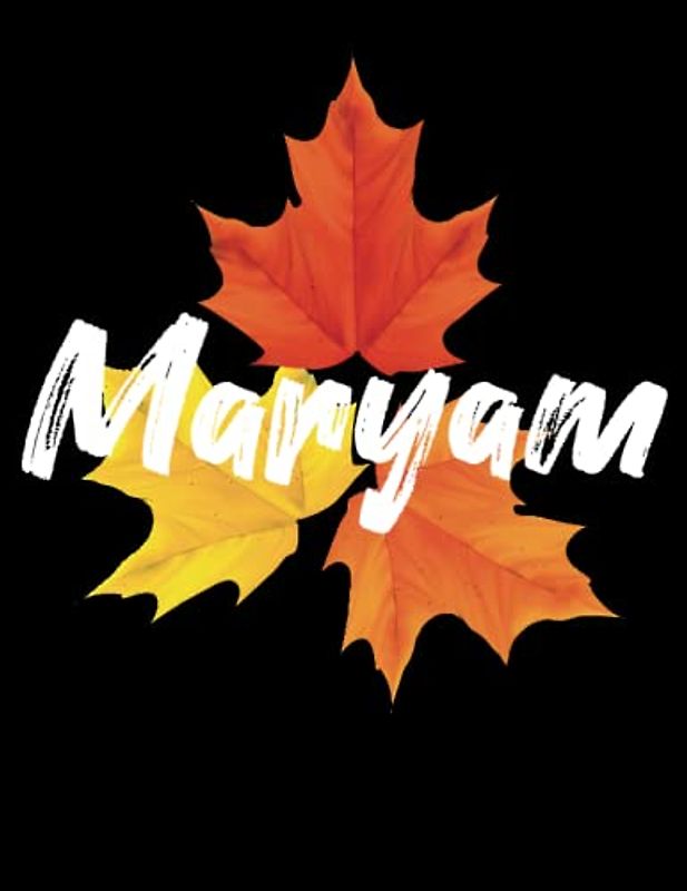 Maryam notebook: Personalized notebook With Name for Maryam ,120 large pages in size 8.5*11.