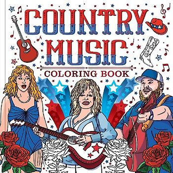 Country Music Coloring Book