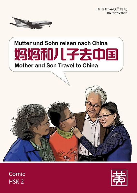 Mutter und Sohn reisen nach China