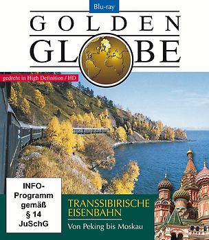 Transsibirische Eisenbahn Von Peking bis Moskau; Reihe: Golden Globe (Blu-ray) - Länge: ca. 92 Minuten Blu-ray Disc