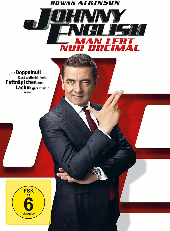 Johnny English - Man lebt nur dreimal DVD