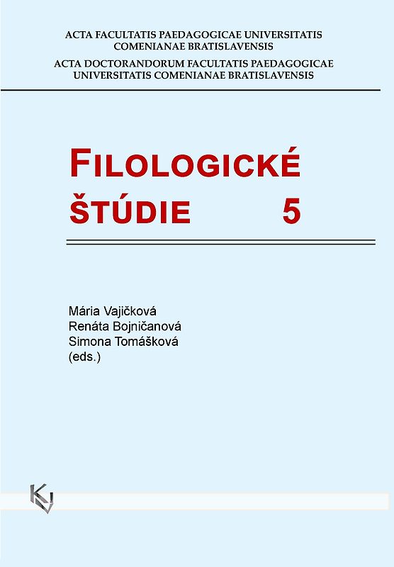 Filologické štúdie 5