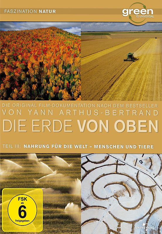 Die Erde von Oben 3 - Nahrung für die Welt, Menschen und Tiere DVD