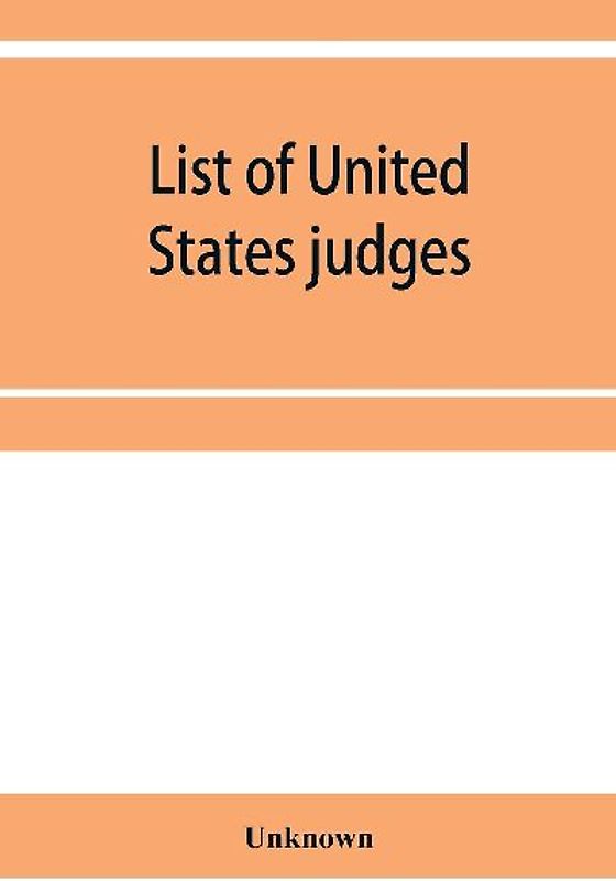 List of United States judges, attorneys, and marshals