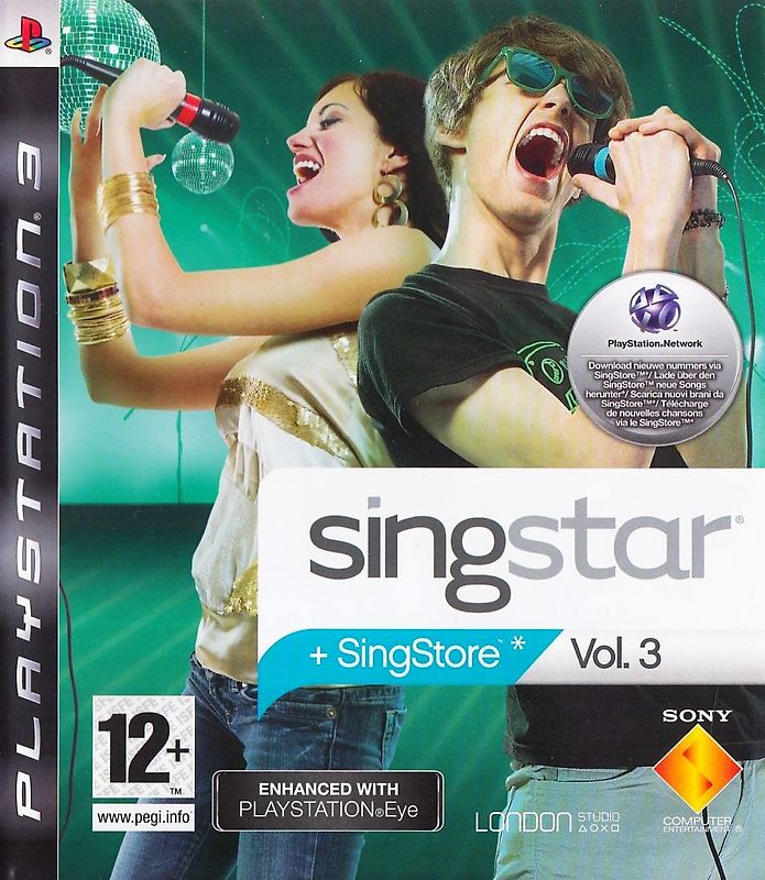 SingStar - Vol. 3  [nur Software, NL Import] PlayStation 3