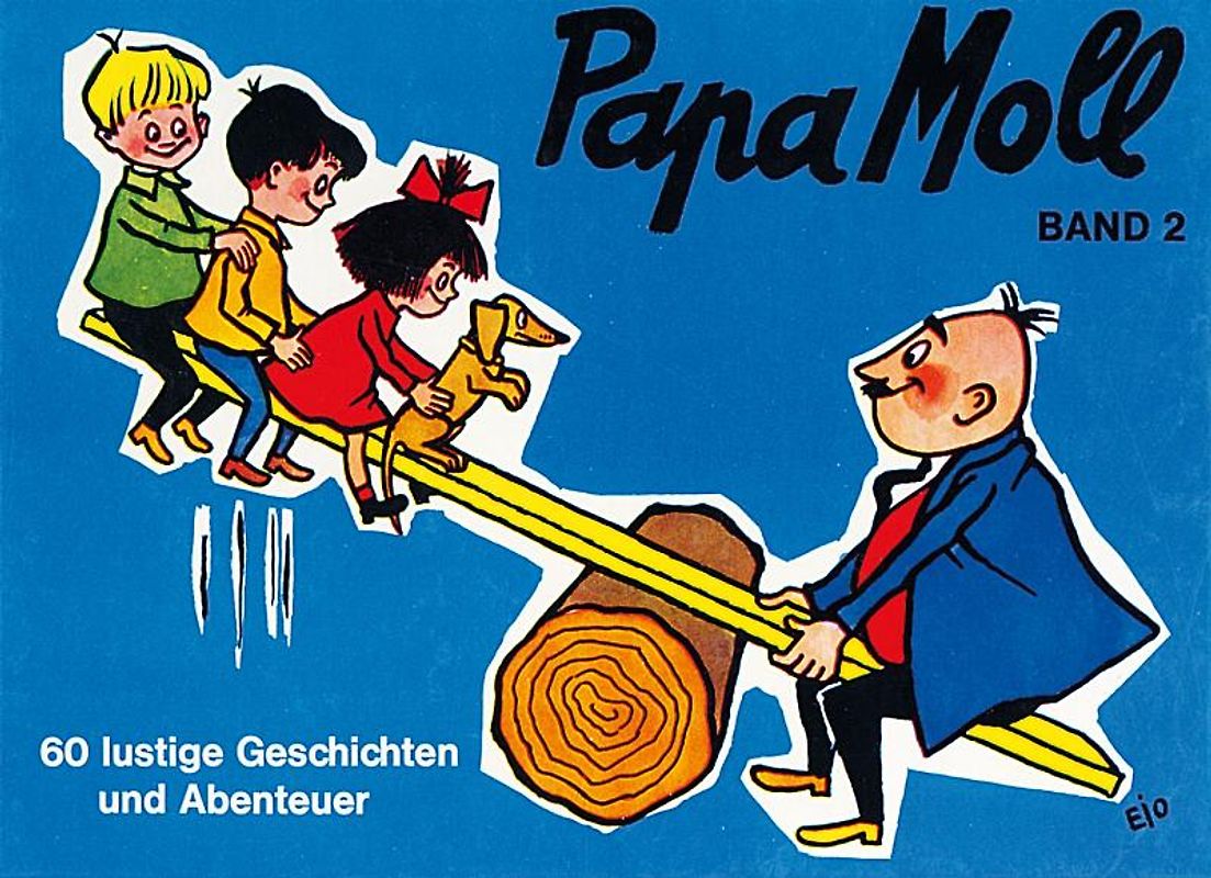 Papa Moll Band 2, blau