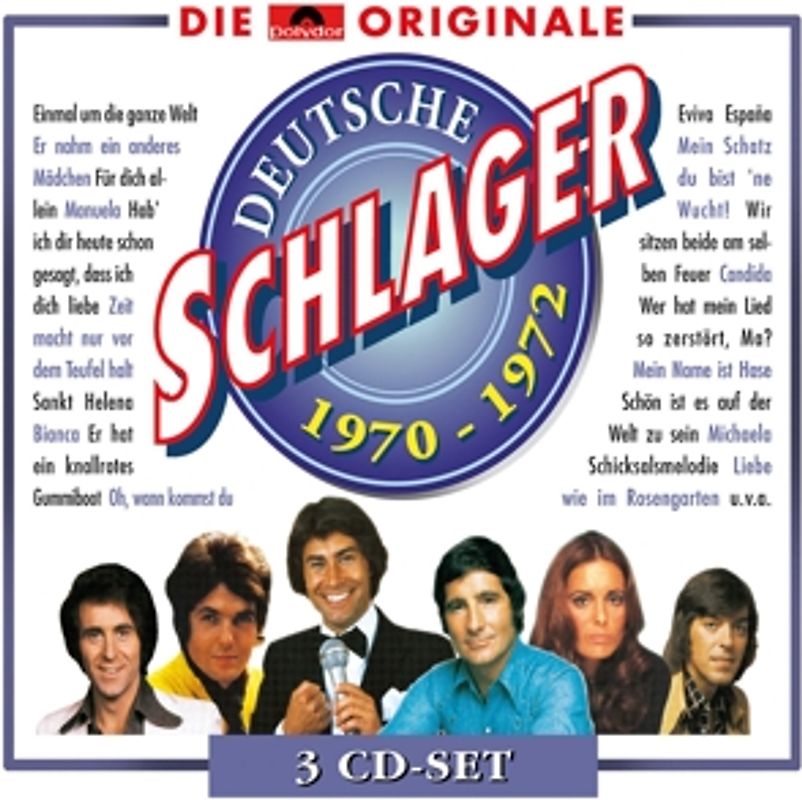 Various - Deutsche Schlager 1970-1972 [3 CDs]