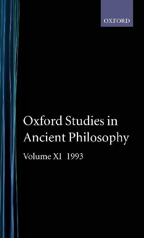 Oxford Studies in Ancient Philosophy
