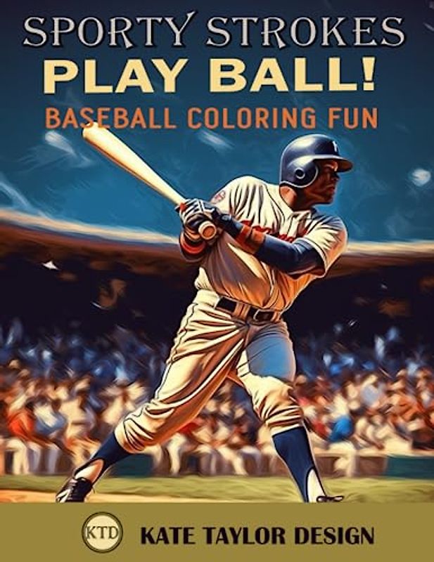 Play Ball! Baseball Coloring Fun: Immersive Coloring Experience for Baseball Fans (Sporty Strokes)