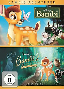 Bambis Abenteuer: Bambi [Diamond Edition] + Bambi 2 [Special Edition] [2 Discs] DVD