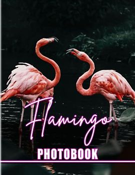 Flamingo Photobook: Type of Wading Bird Picture Book for Decor Room, Home | 40 Creatures Pages for Birthday, Holiday Gifts