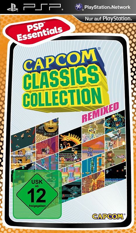 Capcom Classic Collection Remixed Essentials PlayStation Portable
