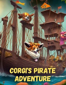 Corgi Pirate Adventure: Short Stories for kid's About Corgi Dog I Adventure story for kids featuring cute corgi dog I Animal stories for Kid's readers I Gift for kid's