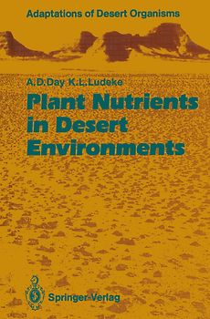 Plant Nutrients in Desert Environments