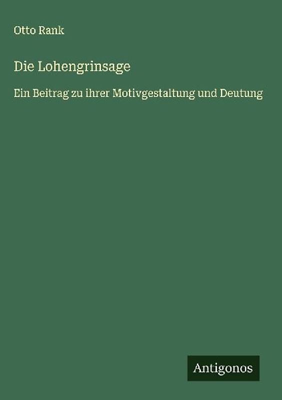 Die Lohengrinsage
