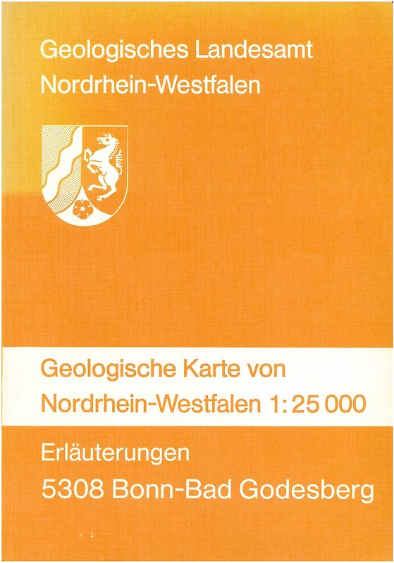 Geologische Karten von Nordrhein-Westfalen 1:25000 / Bonn-Bad Godesberg