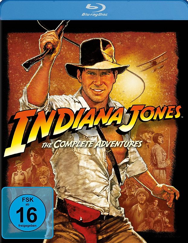 Indiana Jones - The Complete Adventures [4 Discs] Blu-ray Disc
