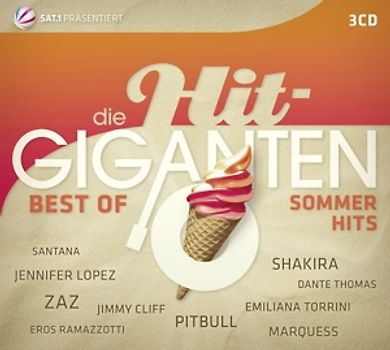 Various - Die Hit Giganten - Best of Sommerhits [3 CDs]