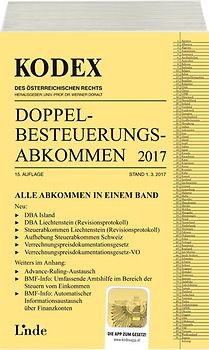 KODEX Doppelbesteuerungsabkommen 2017