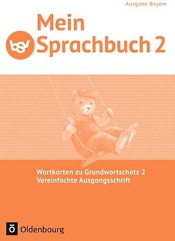 Mein Sprachbuch - Ausgabe Bayern / 2. Jahrgangsstufe - Bibu Bär geht in die Wörterschule. Wortkarten zum Grundwortschatz 2