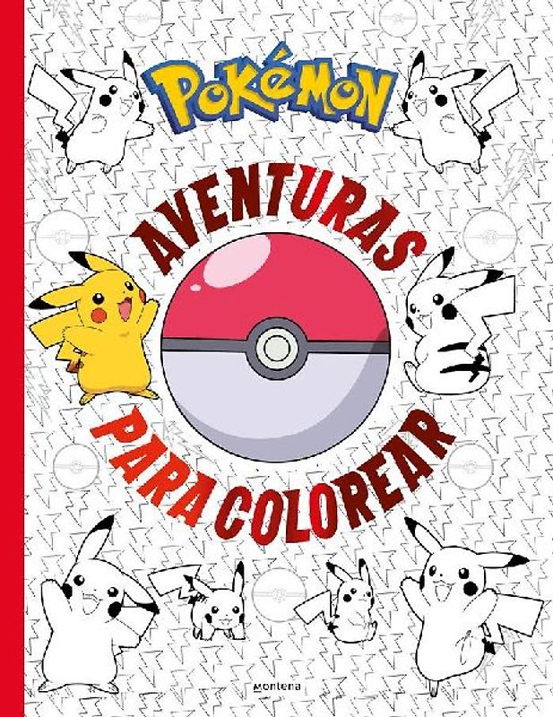 Pokémon, aventuras para colorear