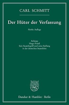 Der Hüter der Verfassung.