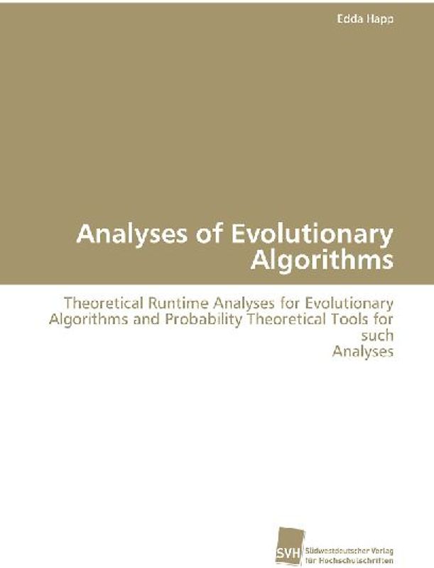 Analyses of Evolutionary Algorithms