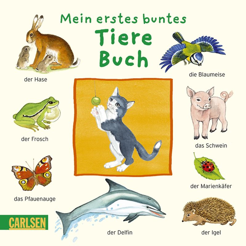 Mein erstes buntes Tiere-Buch