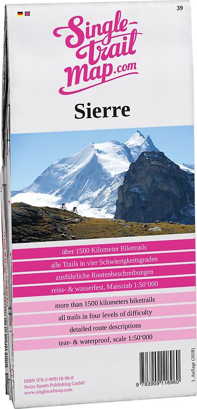 Singletrail Map 039 Sierre