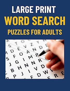 Large Print Word Search: Themed Word Search Puzzles for Adults