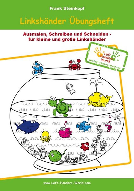 Linkshänder Übungsheft