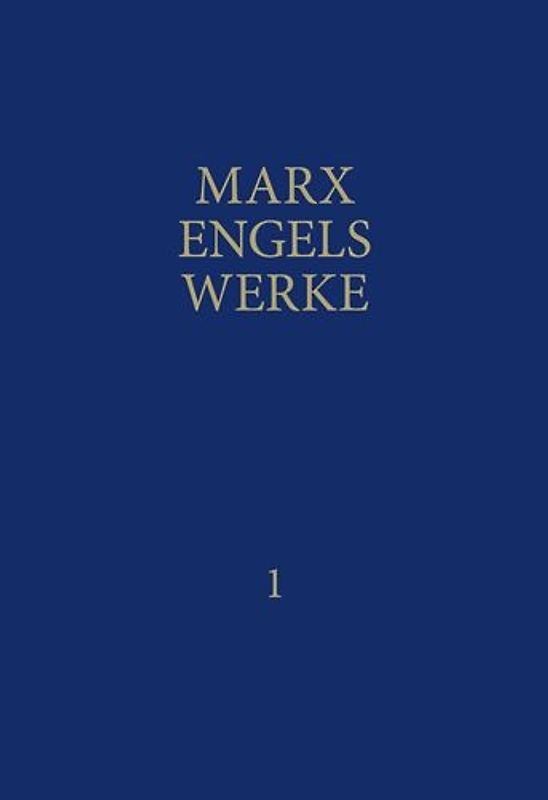 MEW / Marx-Engels-Werke Band 1