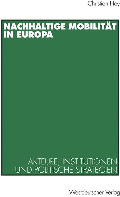 Nachhaltige Mobilität in Europa