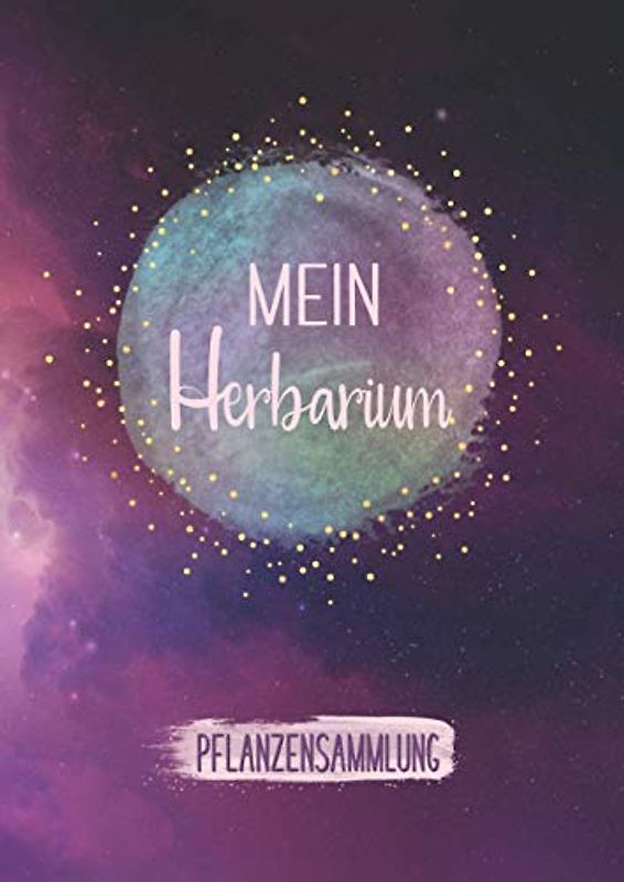 Mein Herbarium: Großes Buch zur Pflanzenaufbewahrung | Herbarium mit vorgefertigten Etiketten zur Pflanzenbestimmung | ausreichend Platz für ... | Großzügiges Format zur Pflanzenaufbewahrung