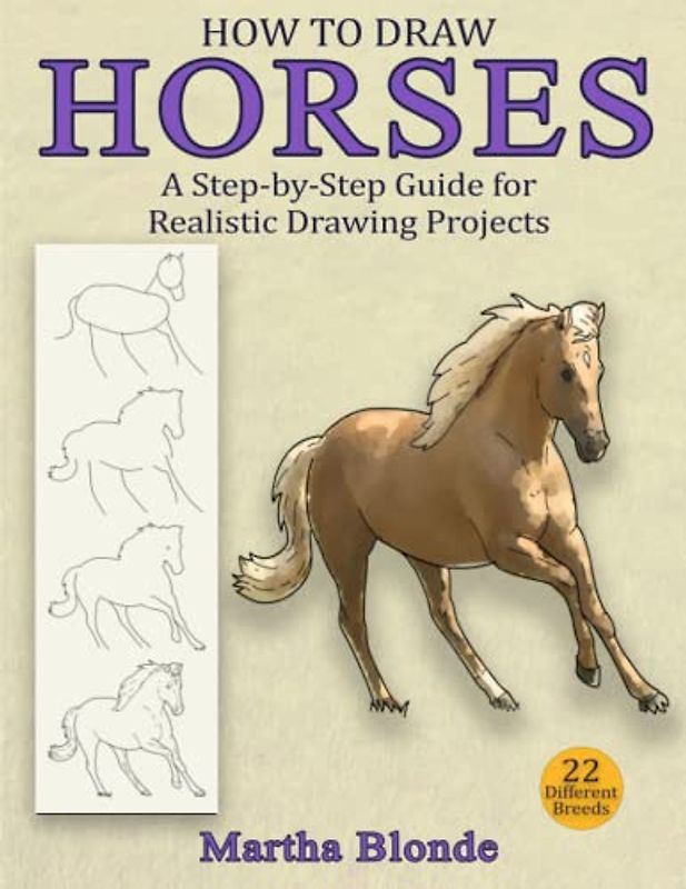How to draw Horses: A Step-by-Step Guide for Realistic Drawing Projects