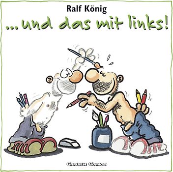 ... und das mit links!