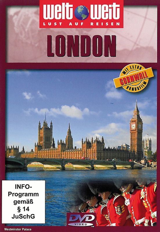 London mit Bonusfilm Cornwall (Reihe: welt weit) Gesamtlänge: ca. 80 Min. DVD