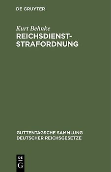 Reichsdienststrafordnung