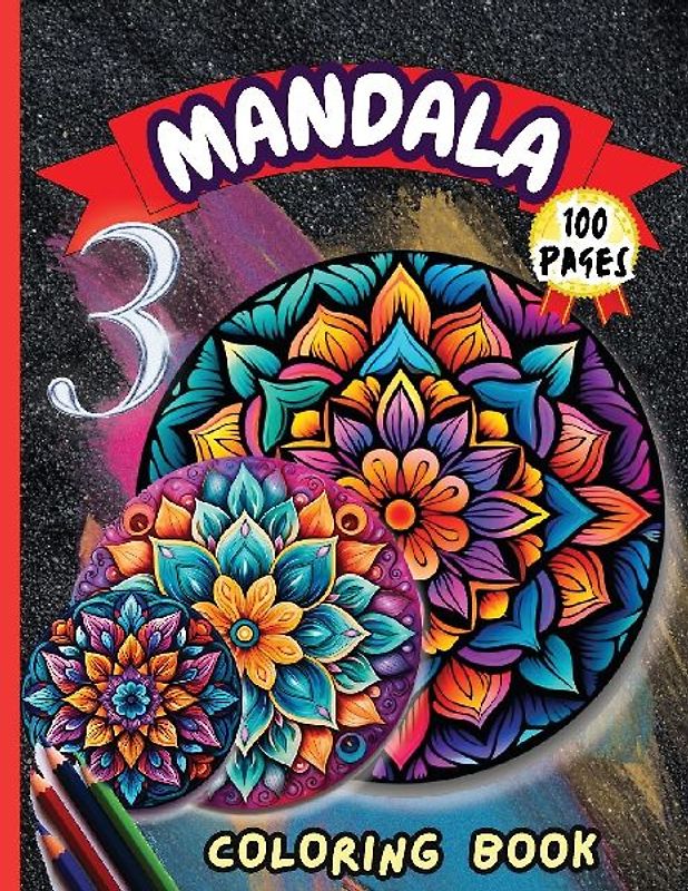 Mandala 3 Coloring Book