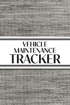 Vehicle Maintenance Tracker (Textured Paper Charcoal)