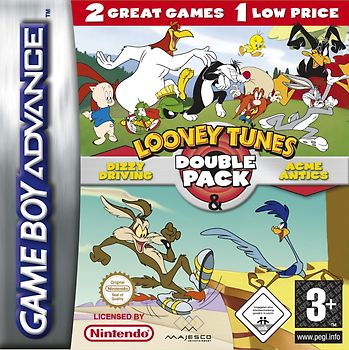 Looney Tunes: Double Pack - Dizzy Driving / Acme Antics Nintendo Game Boy Advance