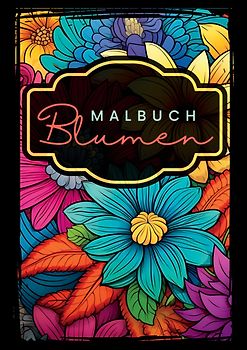 Malbuch Blumen