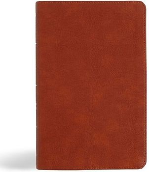 NASB Single-Column Personal Size Bible, Burnt Sienna Leathertouch